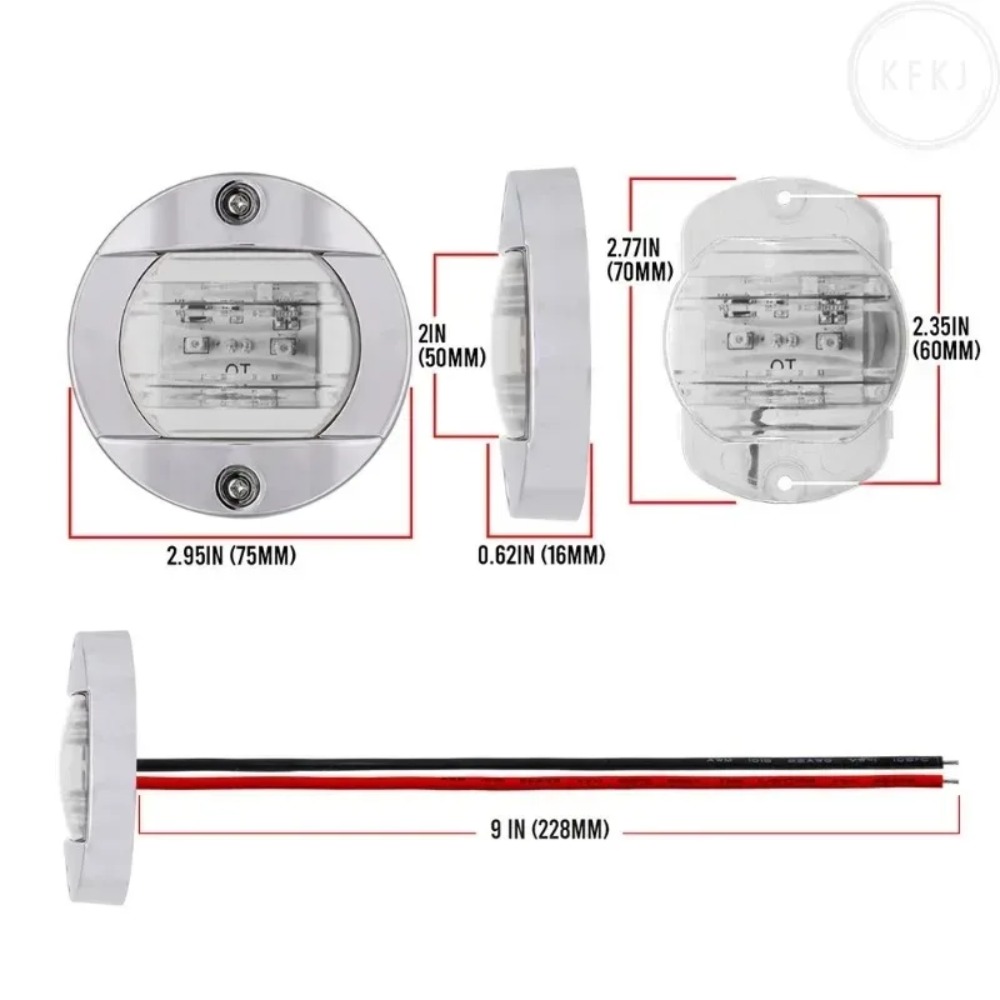 Fishing Boat Navigation Light - Yat Balıkçı Gemisi için 12V/24V Navigasyon