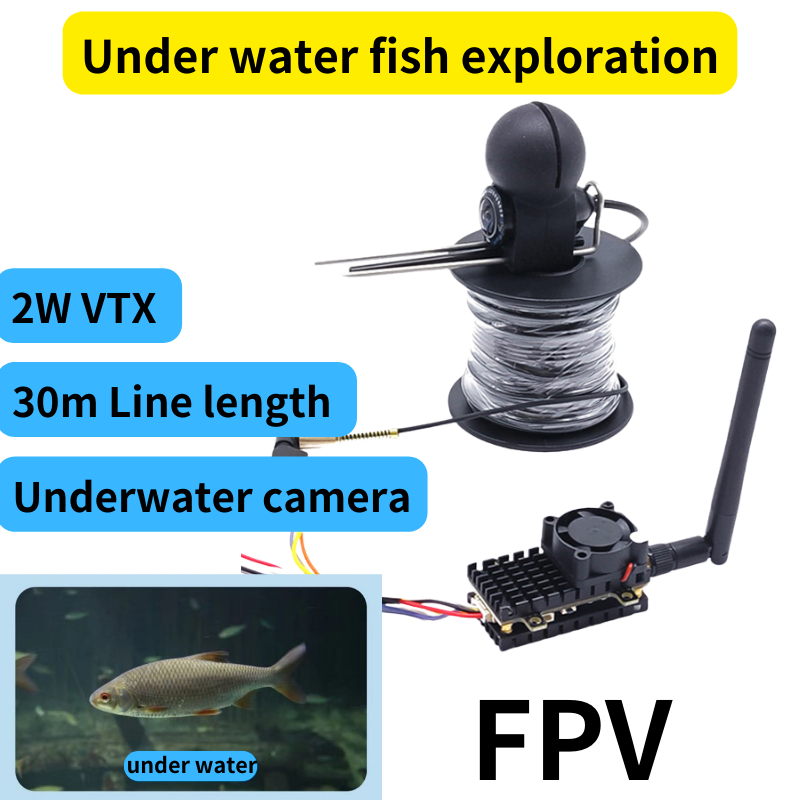 Fishing Boat Anchor - 2W görüntü aktarımı kablosuz sualtı balık