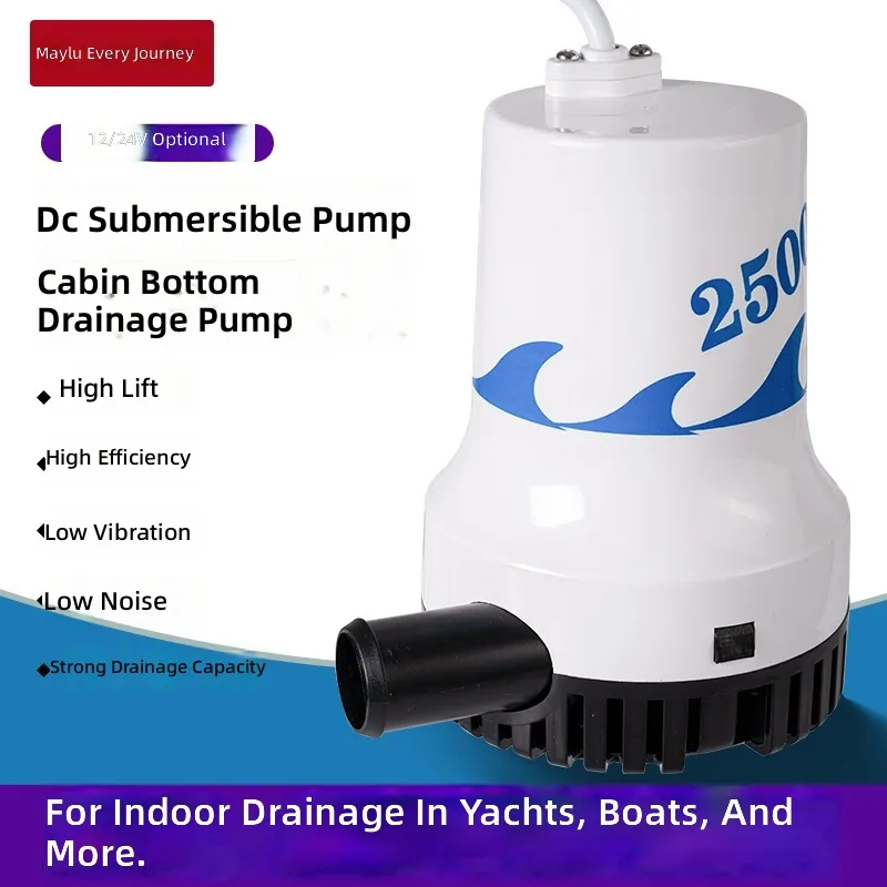 Fishing Boat Bilge Pump - Deniz Sifon Pompası 12V 24V DC