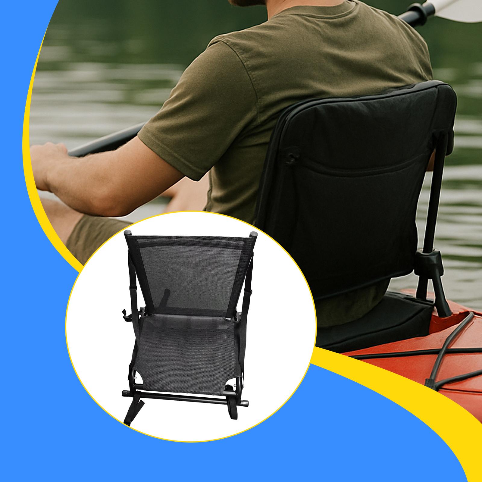 Fishing Boat Seat - Sırt Destekli Kayak Koltuğu, Katlanabilir, Oturma