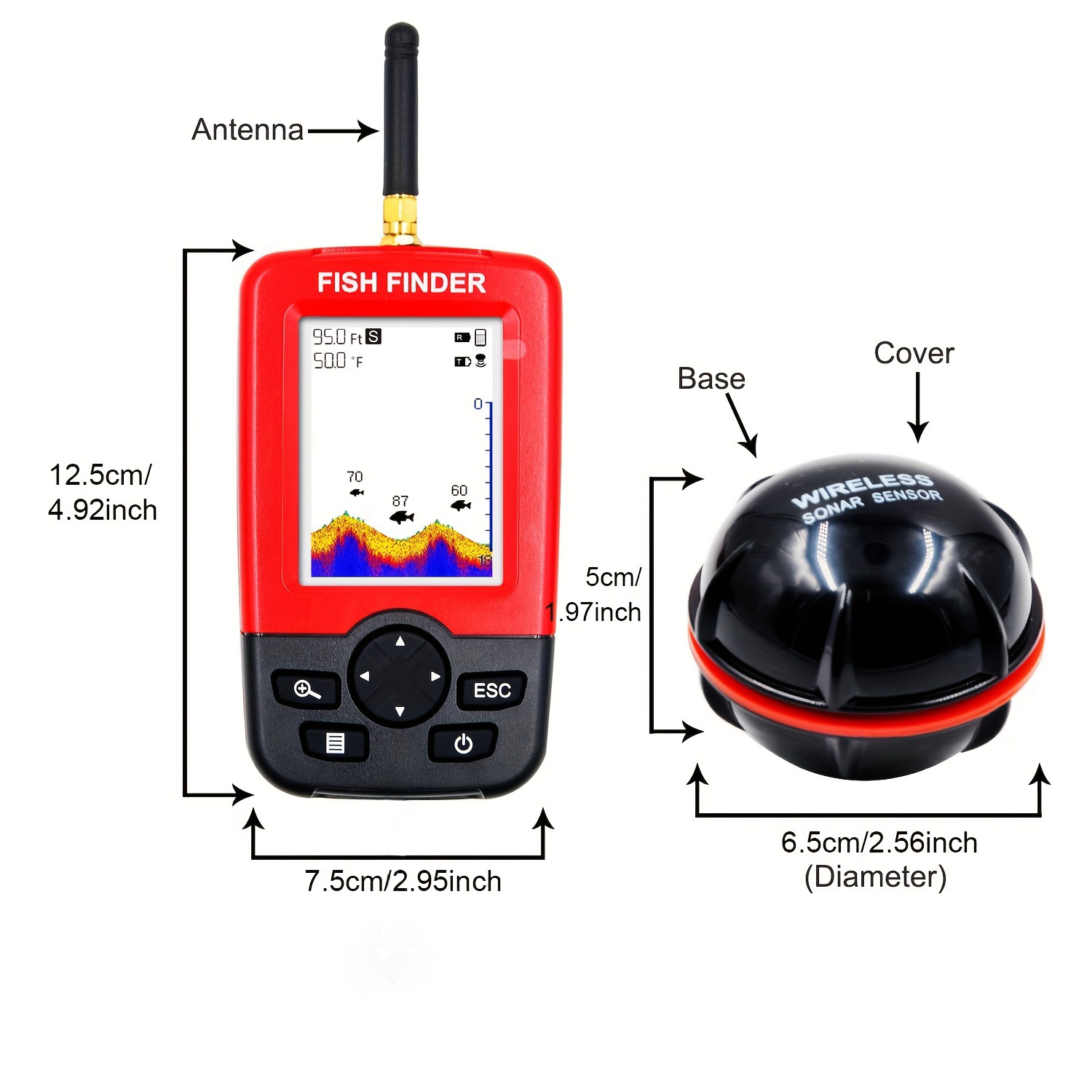 Taşınabilir Balık Bulucu, Kabl - Fishing Boat Depth Finder incelemesi ve fiyatı