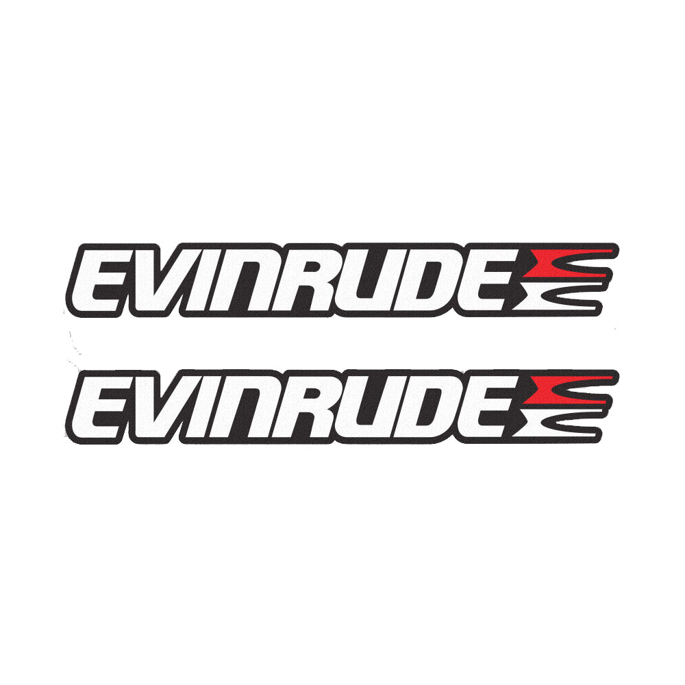Evinrude sticker çıkartması vi - Fishing Boat Outboard Motor incelemesi ve fiyatı