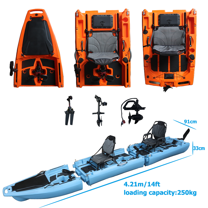 14FT 2 Kişilik Ayrılabilir Ped - Fishing Boat Seat incelemesi ve fiyatı