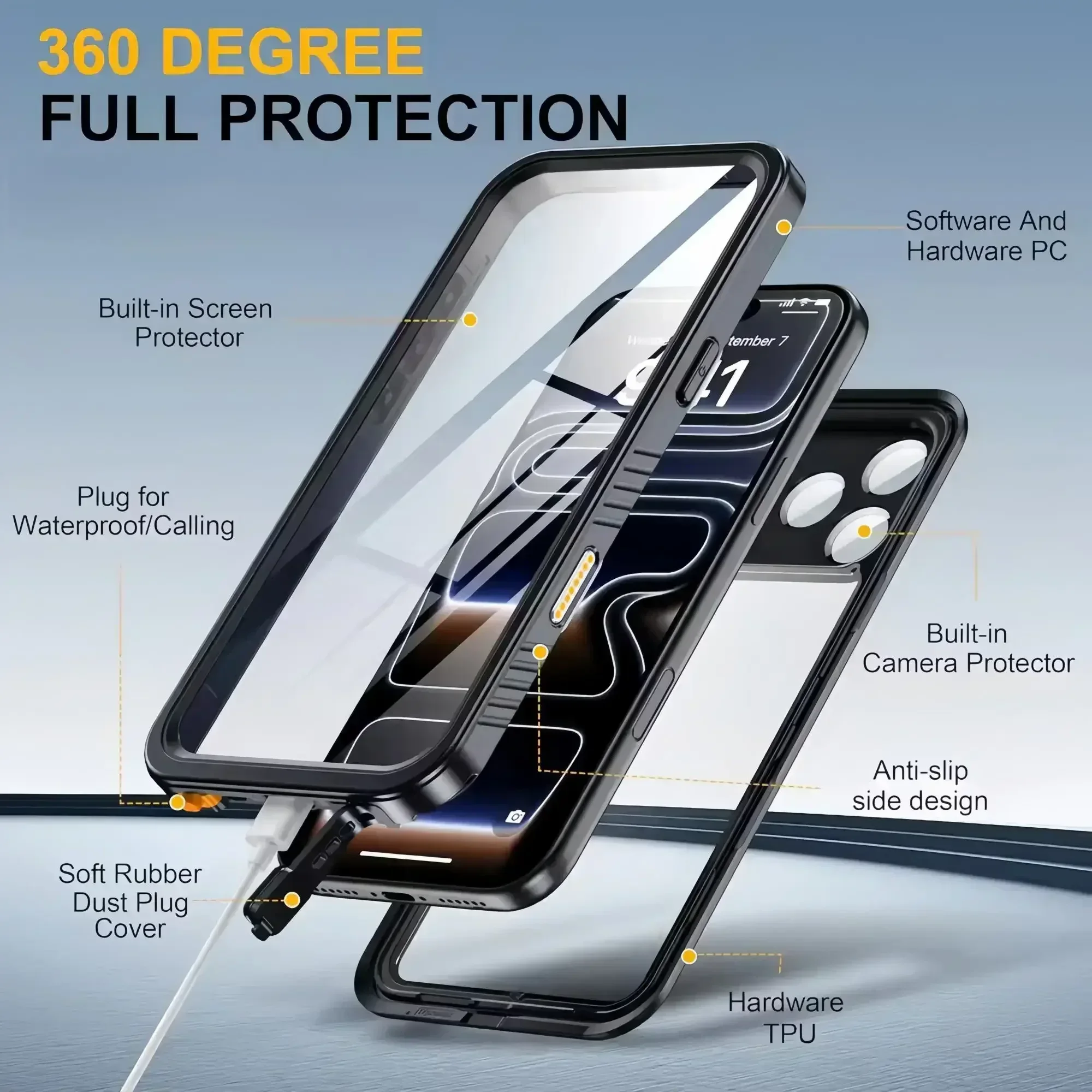 iPhone 17 Air 16 15 14 Plus 13 - Fishing Boat Cover incelemesi ve fiyatı