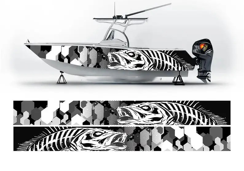 Camo siyah ve beyaz Marlin bal - Fishing Boat Trailer incelemesi ve fiyatı
