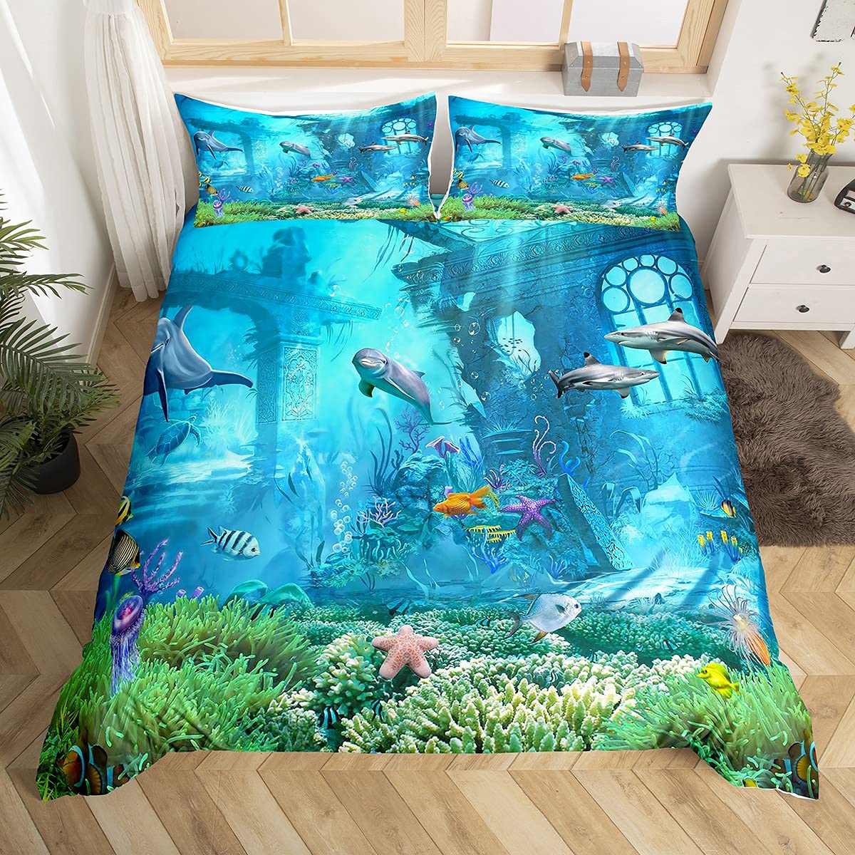 Balık Nevresim Takımı Okyanus  - Fishing Boat Cover incelemesi ve fiyatı