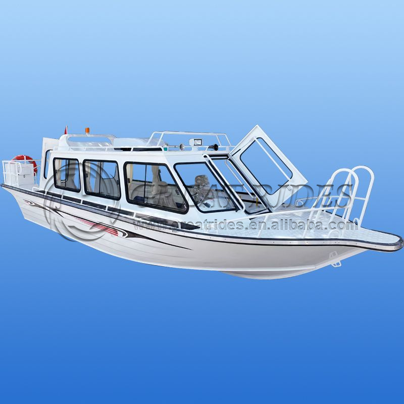 25ft 7.5m Lüks Alüminyum Alaşı - Fishing Boat Fiberglass incelemesi ve fiyatı
