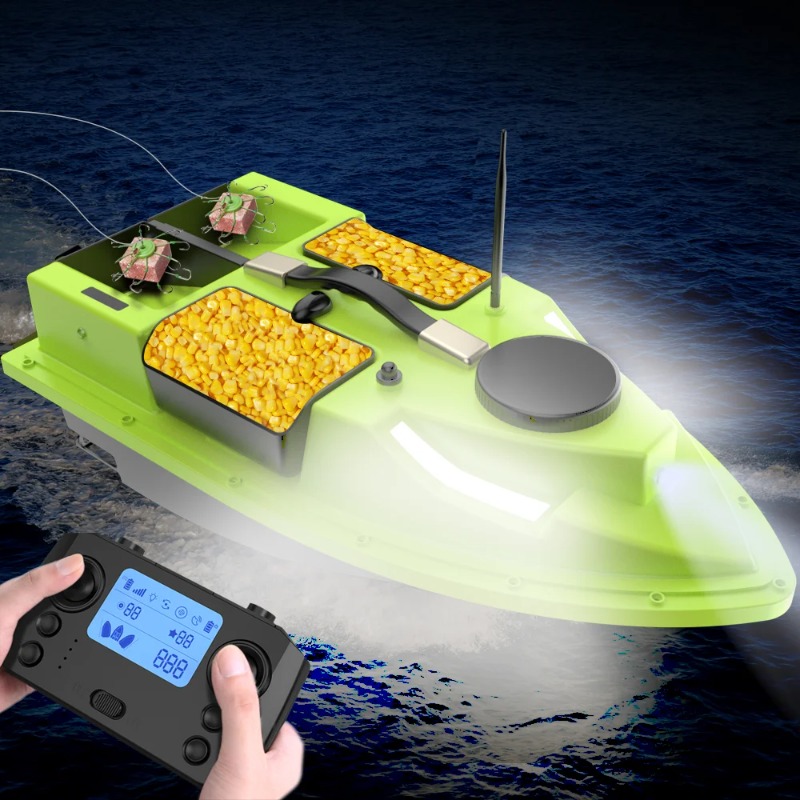 D19 GPS RC Yem Teknesi 600M 4  - Fishing Boat Gps incelemesi ve fiyatı