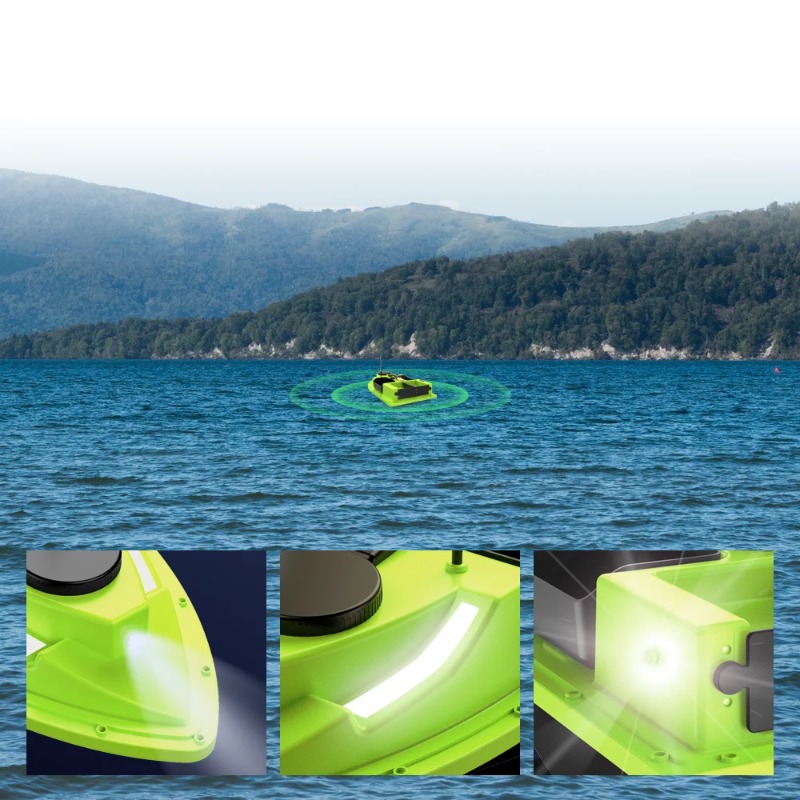 D19 GPS RC Yem Teknesi 600M 4  - Fishing Boat Gps incelemesi ve fiyatı